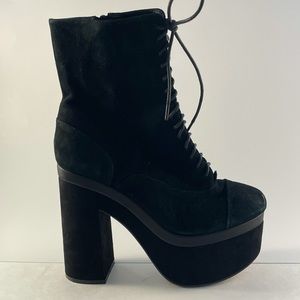 Women’s Black Platform Heels Shelly’s London